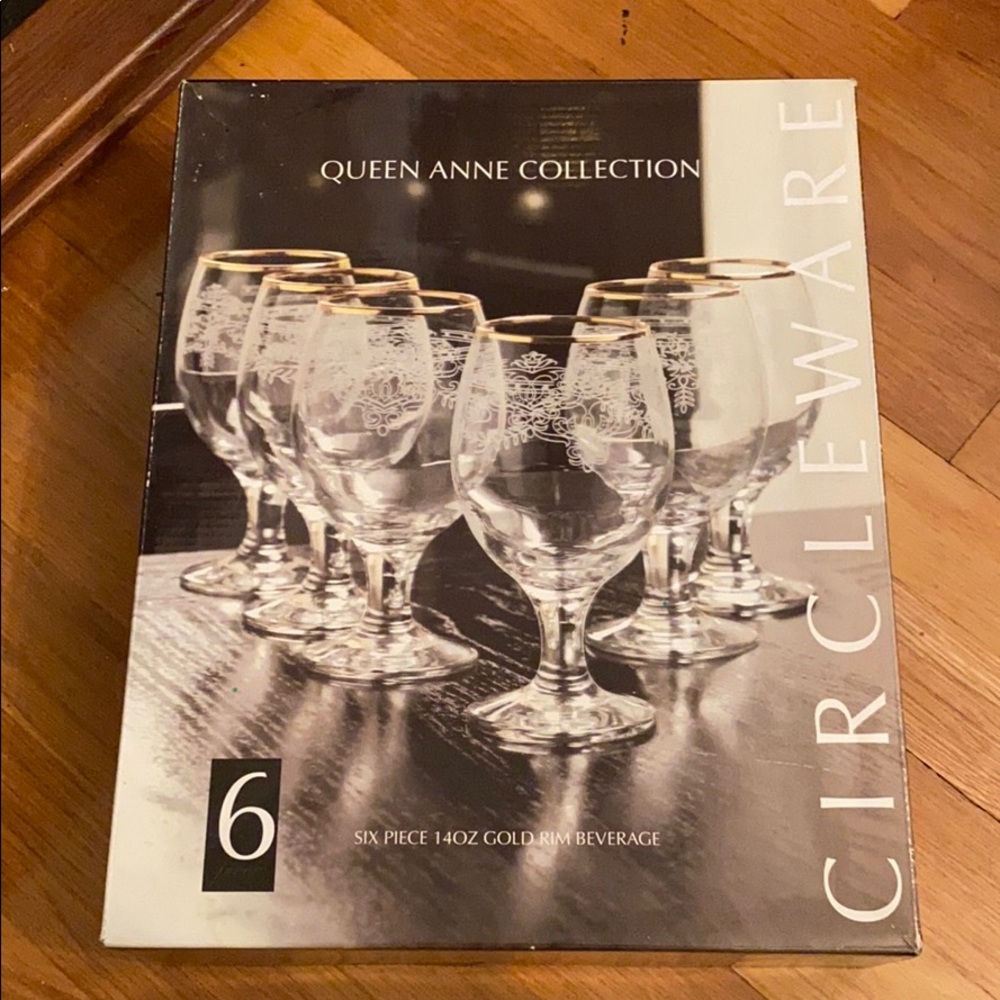 Queen Anne Collection glassware